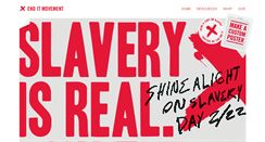 Desktop Screenshot of enditmovement.com