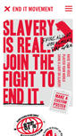 Mobile Screenshot of enditmovement.com